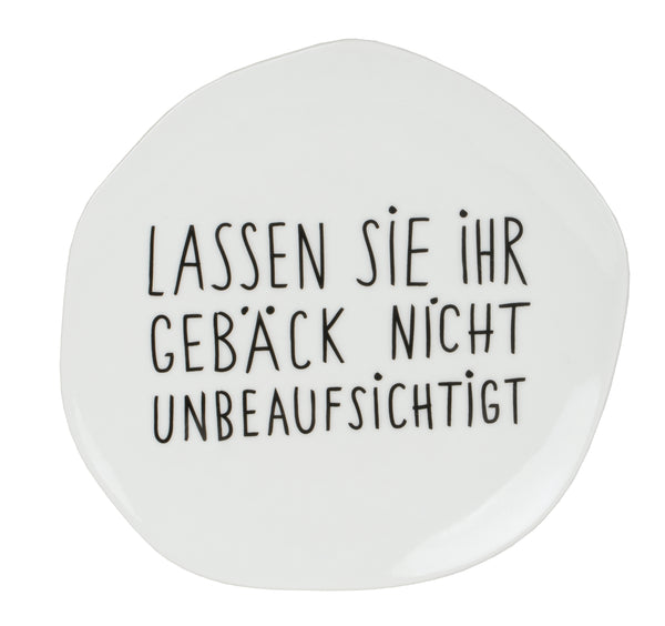 Mix & Match Teller klein "Ihr Gebäck"