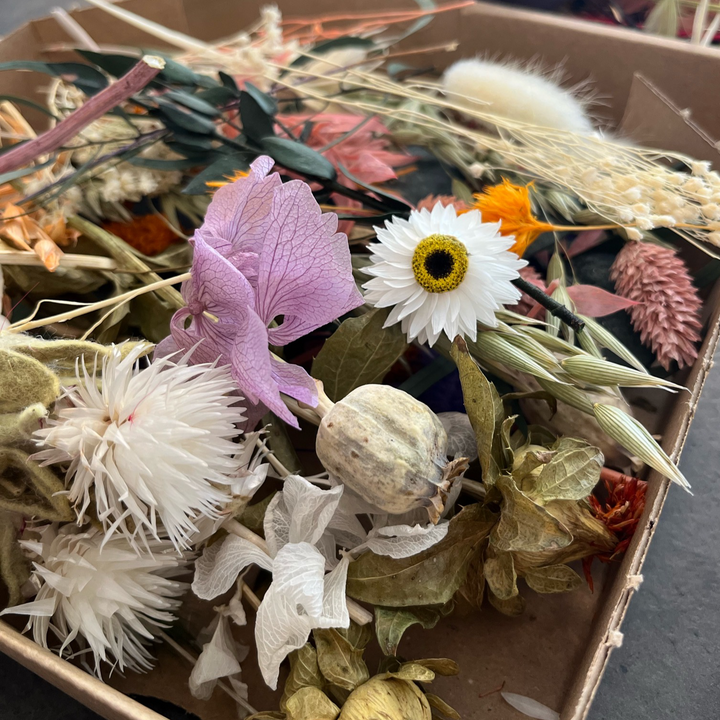 Trockenblumenbox "Konfetti" - RascheKraenze