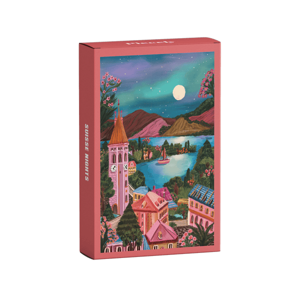 Mini-Puzzle Suisse Nights, 99 Teile