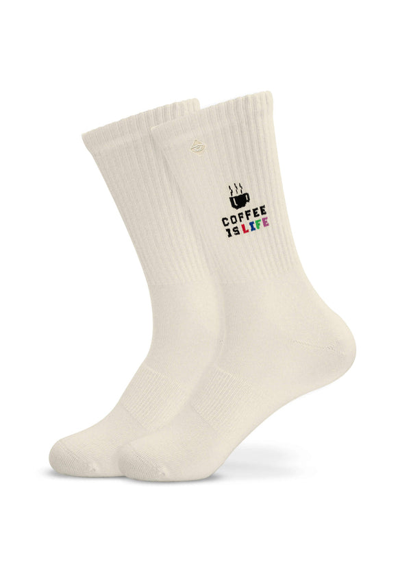 Socken "coffee is life" - raschekraenzedevelopment