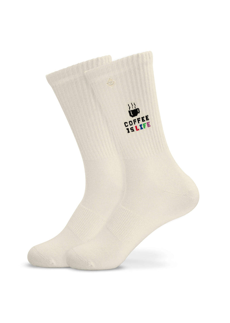 Socken "coffee is life" - raschekraenzedevelopment