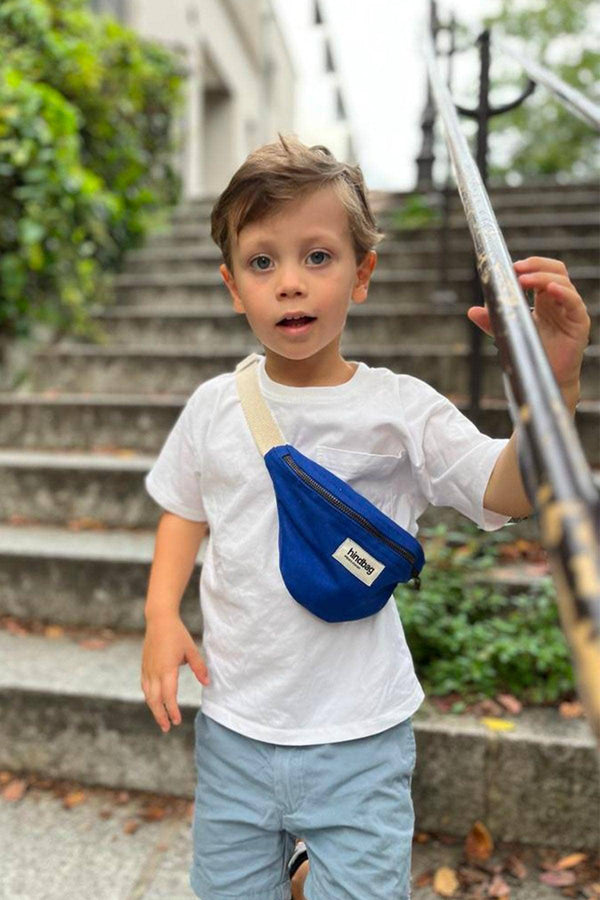 Kinder-Bauchtasche Augustin Elektrisch Blau