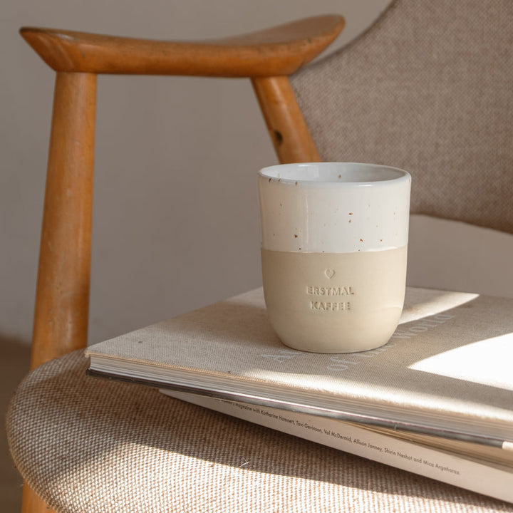 Becher "Erstmal Kaffee!" - raschekraenzedevelopment