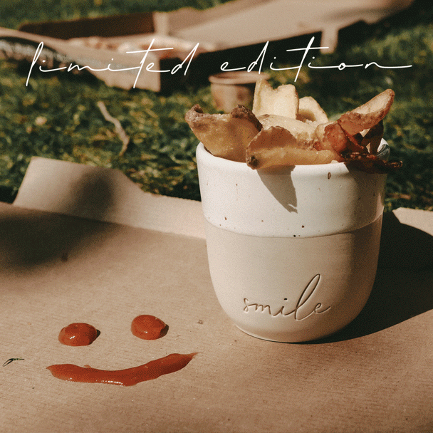 Limited Edition Becher "Smile" - RascheKraenze