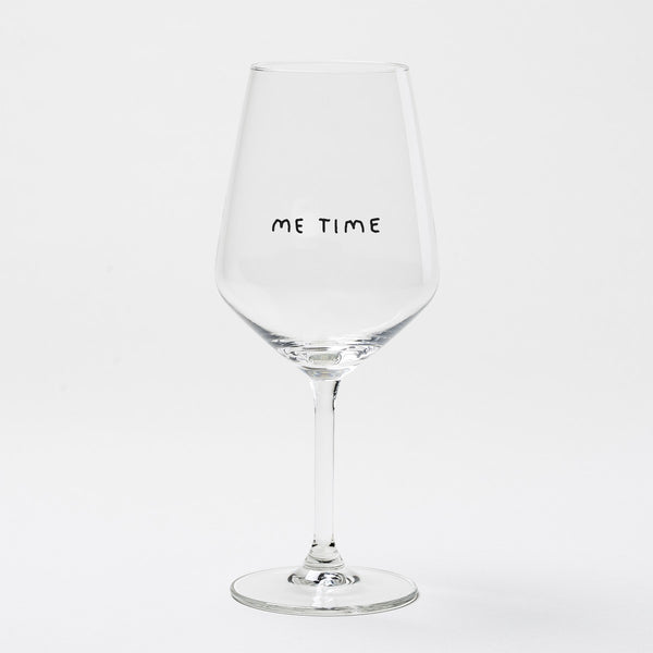 Weinglas "Me Time"