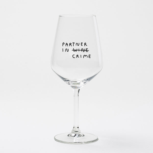 Weinglas "Partner In Wine"