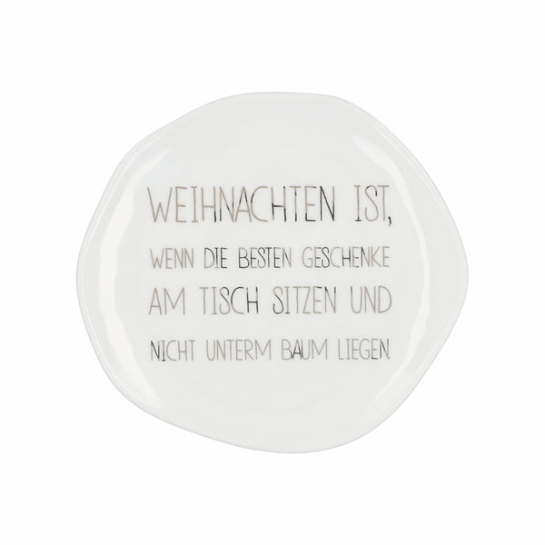 Weihnachtsteller "Weihnachten ist..."