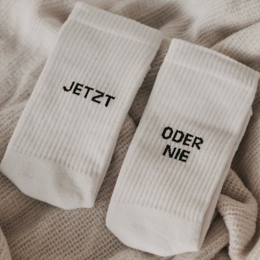 Socken "Jetzt oder Nie"