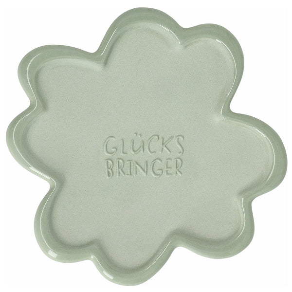 Geburtstagsteller Kleeblatt "Glücksbringer"
