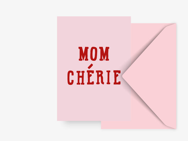 Karte "Mom Cherie" - raschekraenzedevelopment